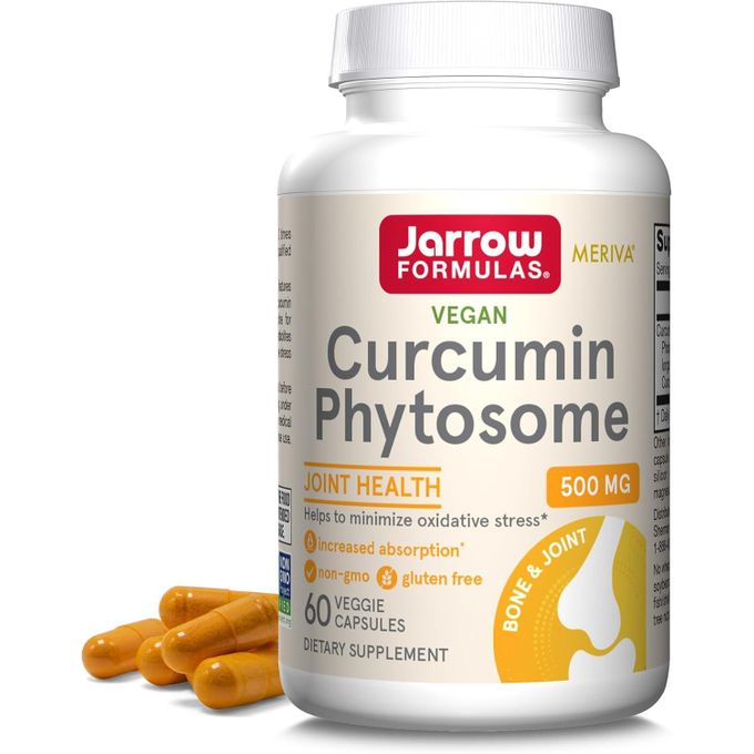 Jarrow Formulas Phytosome de curcumine, 500 mg, 60 capsules