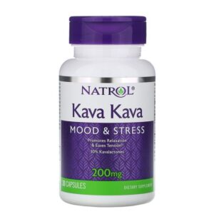 Natrol Kava Kava, 200 mg, 30 comprimés