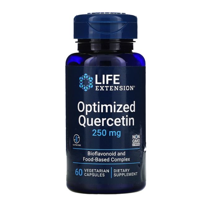 Life Extension Optimized Quercetin, 250 mg, 60 Vegetarian Capsules