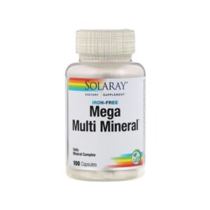 Solaray Mega Multi Mineral,100 gélules