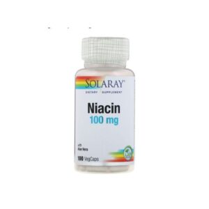 Solaray Niacine, 100 mg, 100 capsules végétales MADE in USA