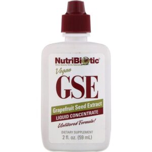 Nutribiotic GSE Extrait de pépins de pamplemousse concentré liquide 59 ml