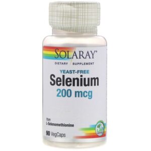 Solaray Sélénium, 200 mcg, 90 capsules