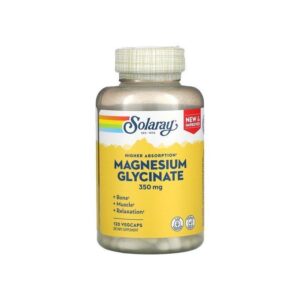 Solaray Magnesium Glycinate, 350 mg, 120 VegCaps.