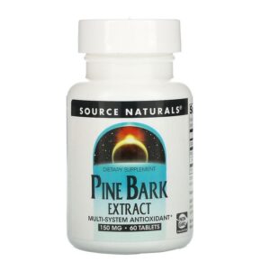 Source Naturals Pine Barkk Extract, 150 mg, 60 Tablets