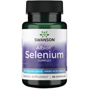 Swanson Complexe de sélénium d'Albion, 200 µg, 90 capsules