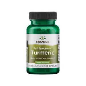 Swanson Curcuma (Turmeric) à spectre complet, 720 mg, 30 capsules