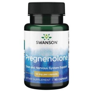 Swanson Prégnénolone, 10 mg, 90 capsules