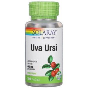 Solaray Uva ursi 460 mg. - 100 Gélules végétales