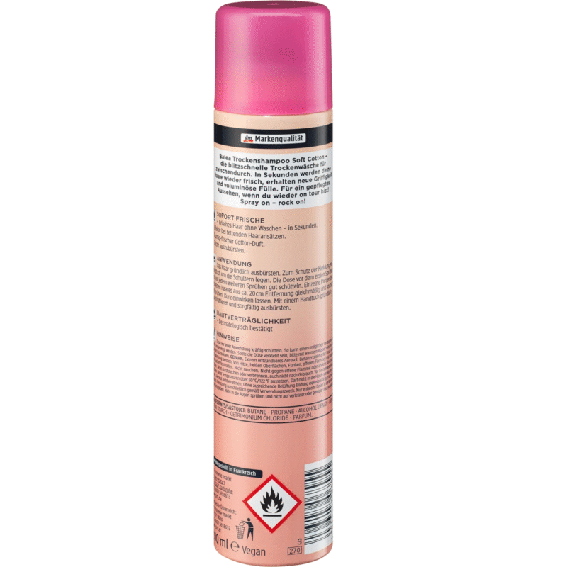 Balea - Shampooing sec Soft Cotton – Image 2