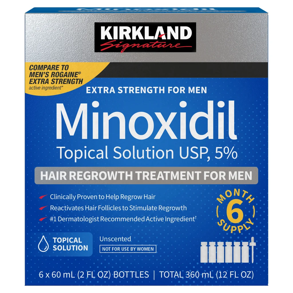 Kirkland Signature Minoxidil 5% Repousse Cheveux Homme 6 Mois – Image 7