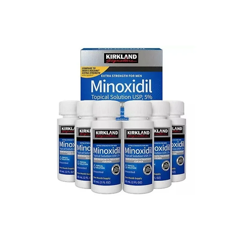 Kirkland Signature Minoxidil 5% Repousse Cheveux Homme 6 Mois – Image 2