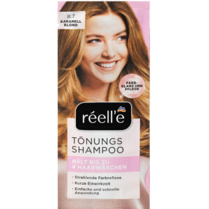 réell'e - Shampooing colorant 8.7 blond caramel