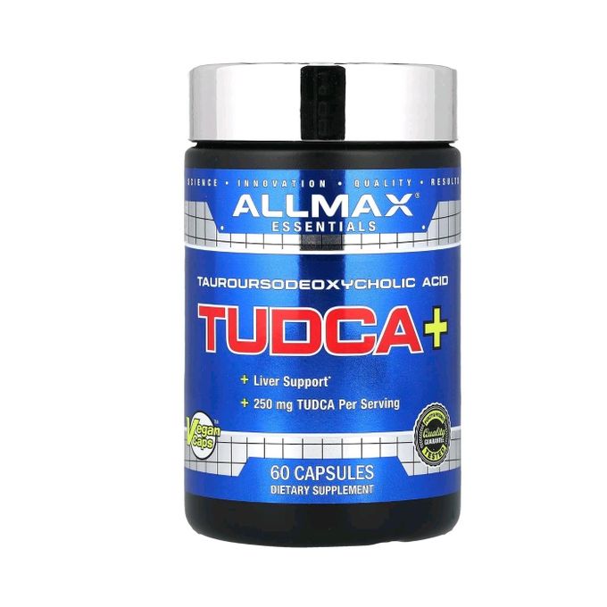ALLMAX Tudca 250mg protection du foie 60 capsules