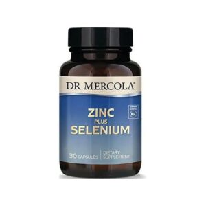 Dr Mercola Zinc et sélénium 30 capsules