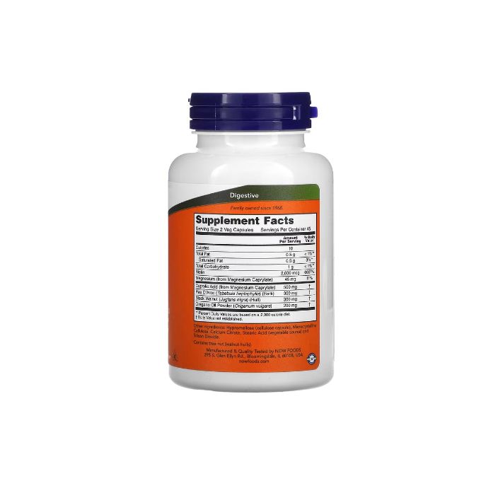 Now Foods Candida Support – 90 Capsules Végétales – Image 2