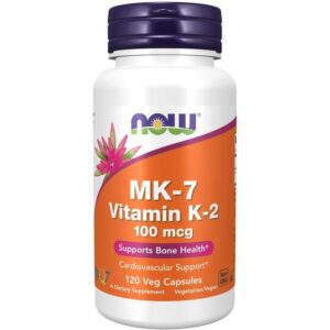 Now Foods MK-7 Vitamine K-2 100 mcg 120 capsule