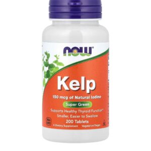 Now Foods Kelp 150 mcg, 200 Tablets