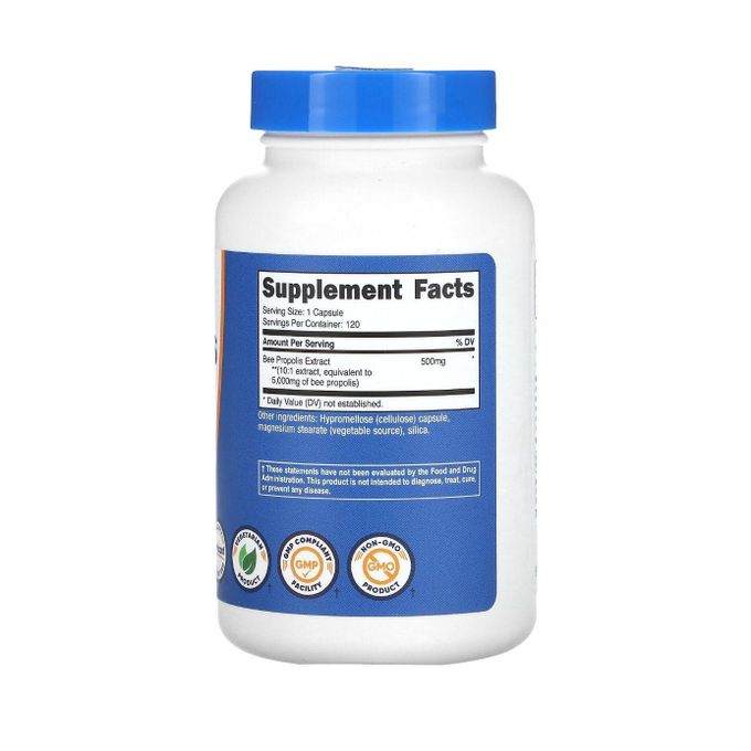 Nutricost Bee Propolis Extrait à 10:1, 5000 mg, 120 capsules – Image 2