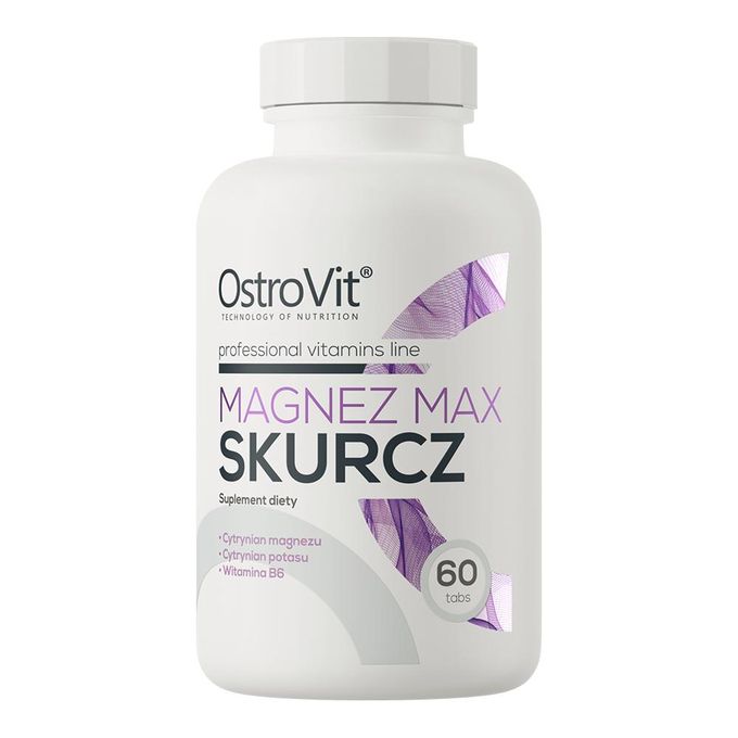 OstroVit Magnez Max Skurcz 60 Capsules