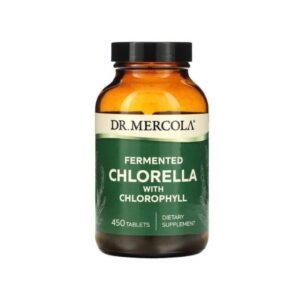 Dr Mercola Chlorelle fermentée avec Chlorophylle 450 comprimés