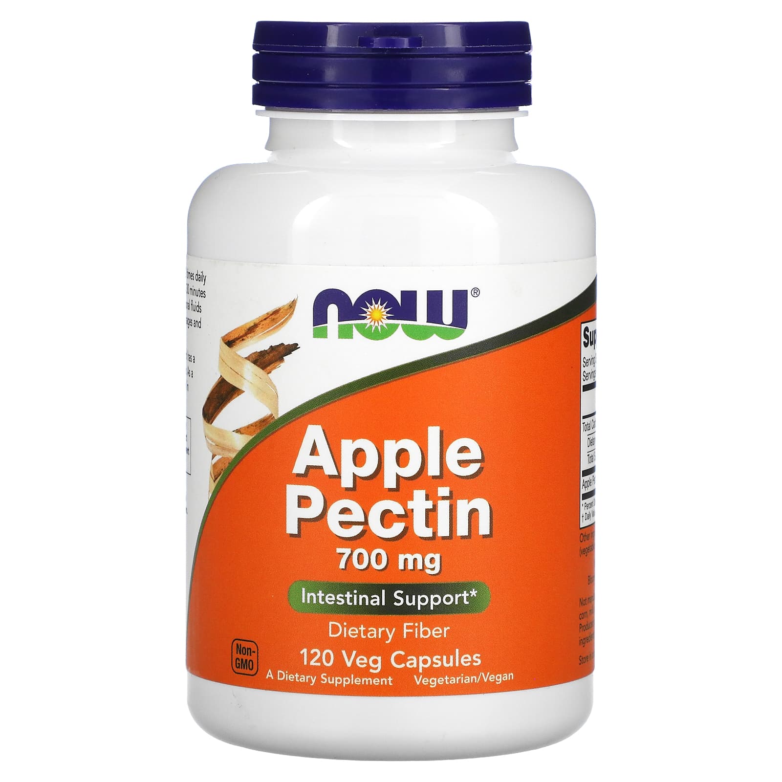 Now foods Apple Pectin 700 mg 120 Veg