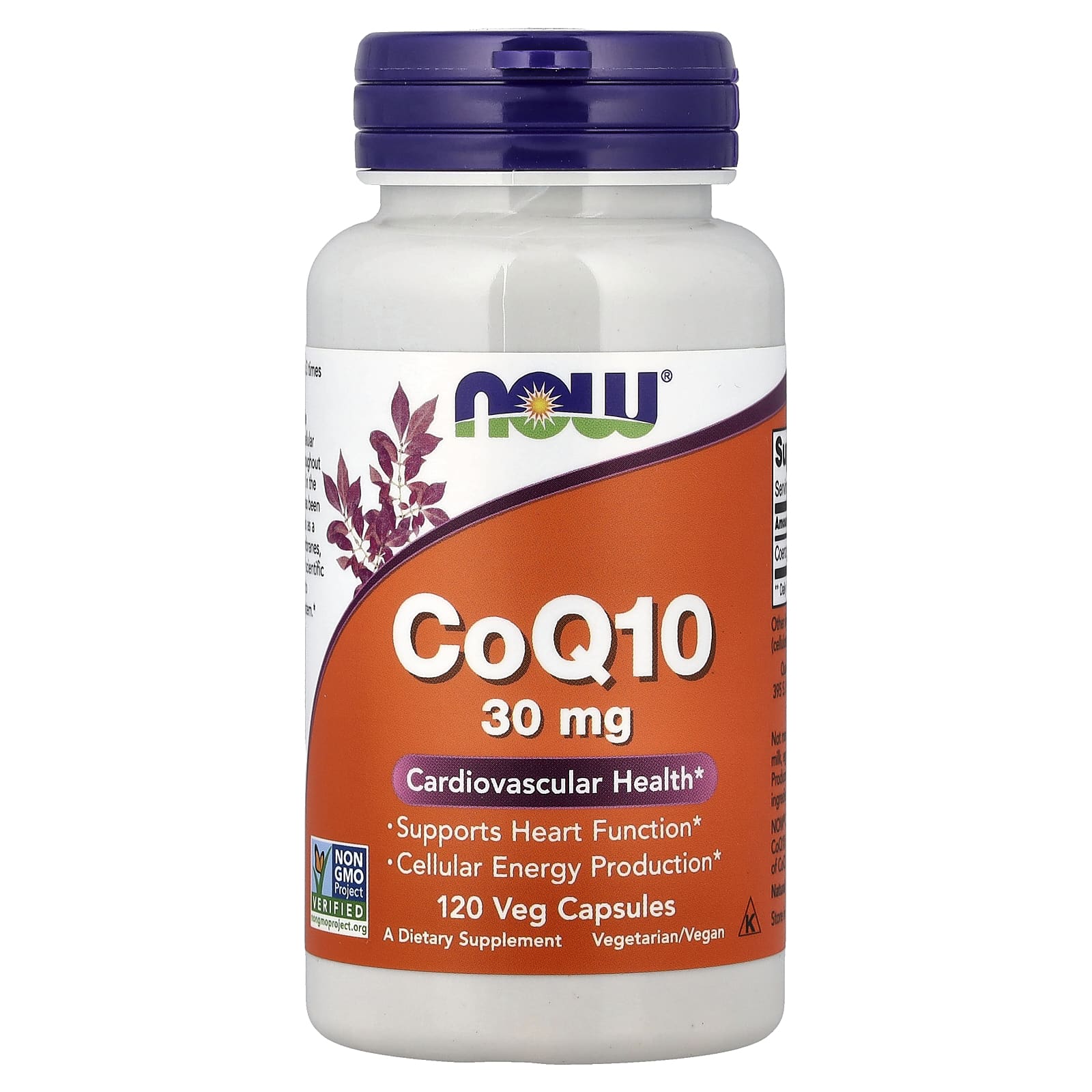 Now Foods CoQ.10, 30 mg, 120 vegetable capsules