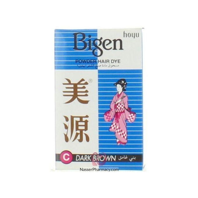 Bigen Coloration pour Sourcils C Marron Foncé 6Gr