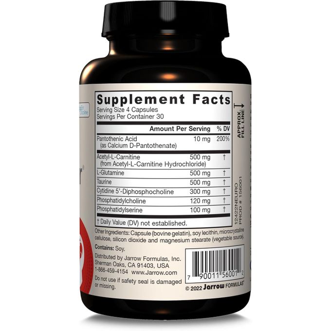 Jarrow Formulas, Neuro Optimizer®, 120 capsules – Image 2