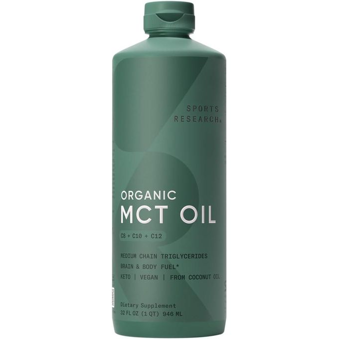 Sports Research Organic MCT Oil, 946 ml