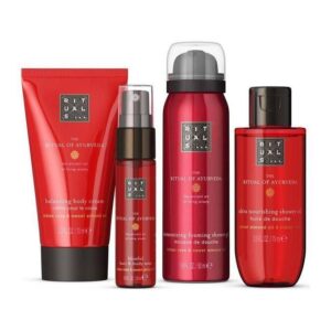 The Ritual of Ayurveda – Women's Body Care Gift Set, 4 Travel Products