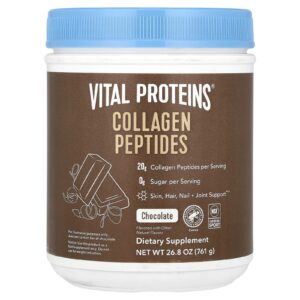Vital Proteins, collagen peptides, chocolate, 761 g