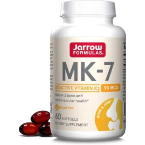Jarrow Formulas MK-7, 90 mcg, 60 gélules