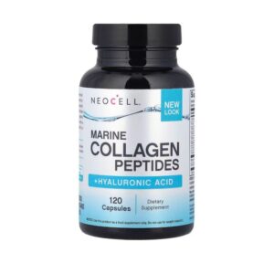 Neocell Peptides de collagène marin + Acide hyaluronique 120 capsules