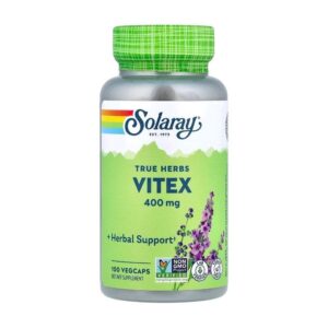 Solaray Vitex 400 mg 100 gélules végétales