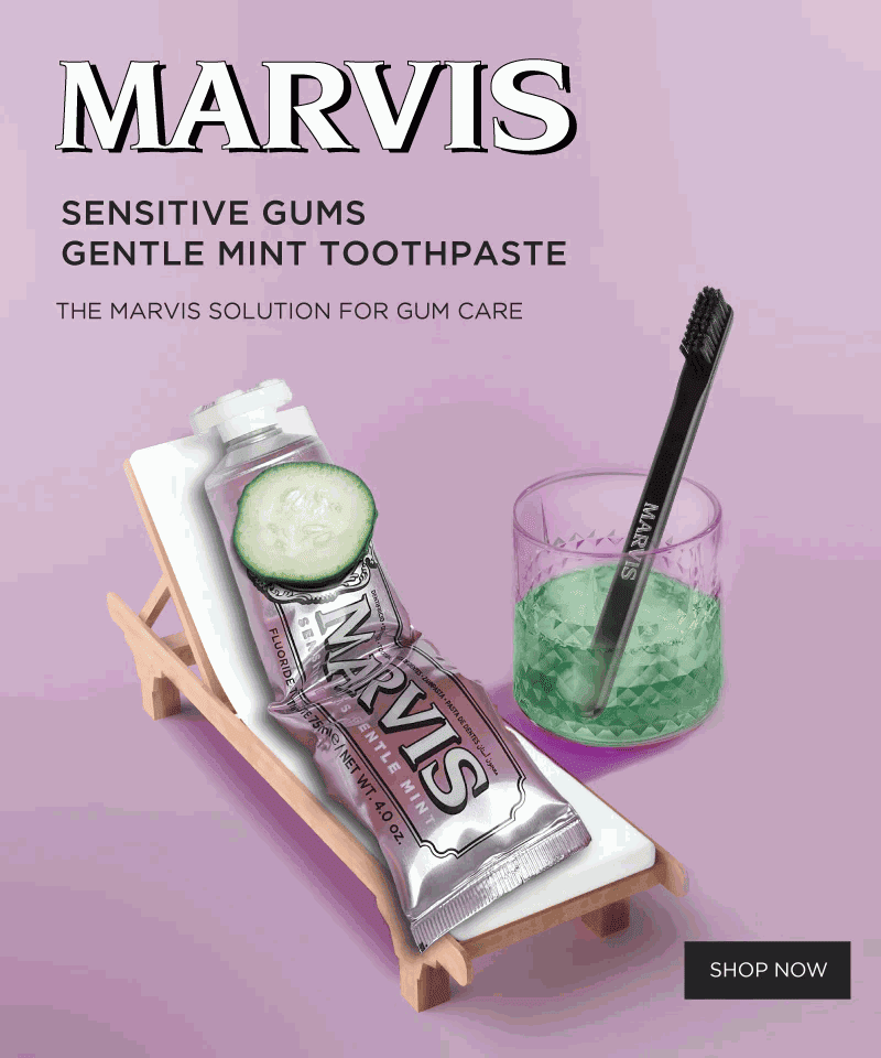 MARVIS SENSITIVE GUMS GENTLE MINT Toothpaste – 85ml – Image 3