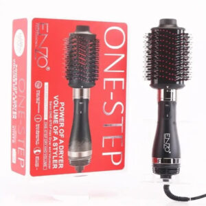 Brosse Soufflante ENZO One-Step – Brosse Lissante Sèche-Cheveux 2-en-1 – Power