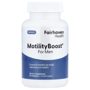 Fairhaven Health, MotilityBoost® pour hommes, 60 capsules