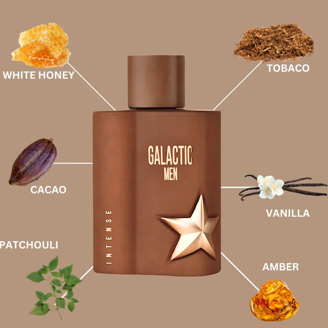 GALACTIC MEN LNTENSE - Maison Alhambra Eau de Parfum Pour Homme - 100ml – Image 4