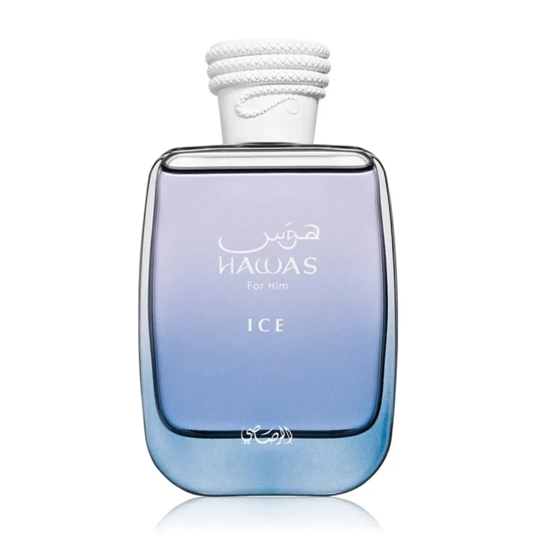 HAWAS ICE Eau de Parfum RASASI Pour Homme - 100ml – Image 3