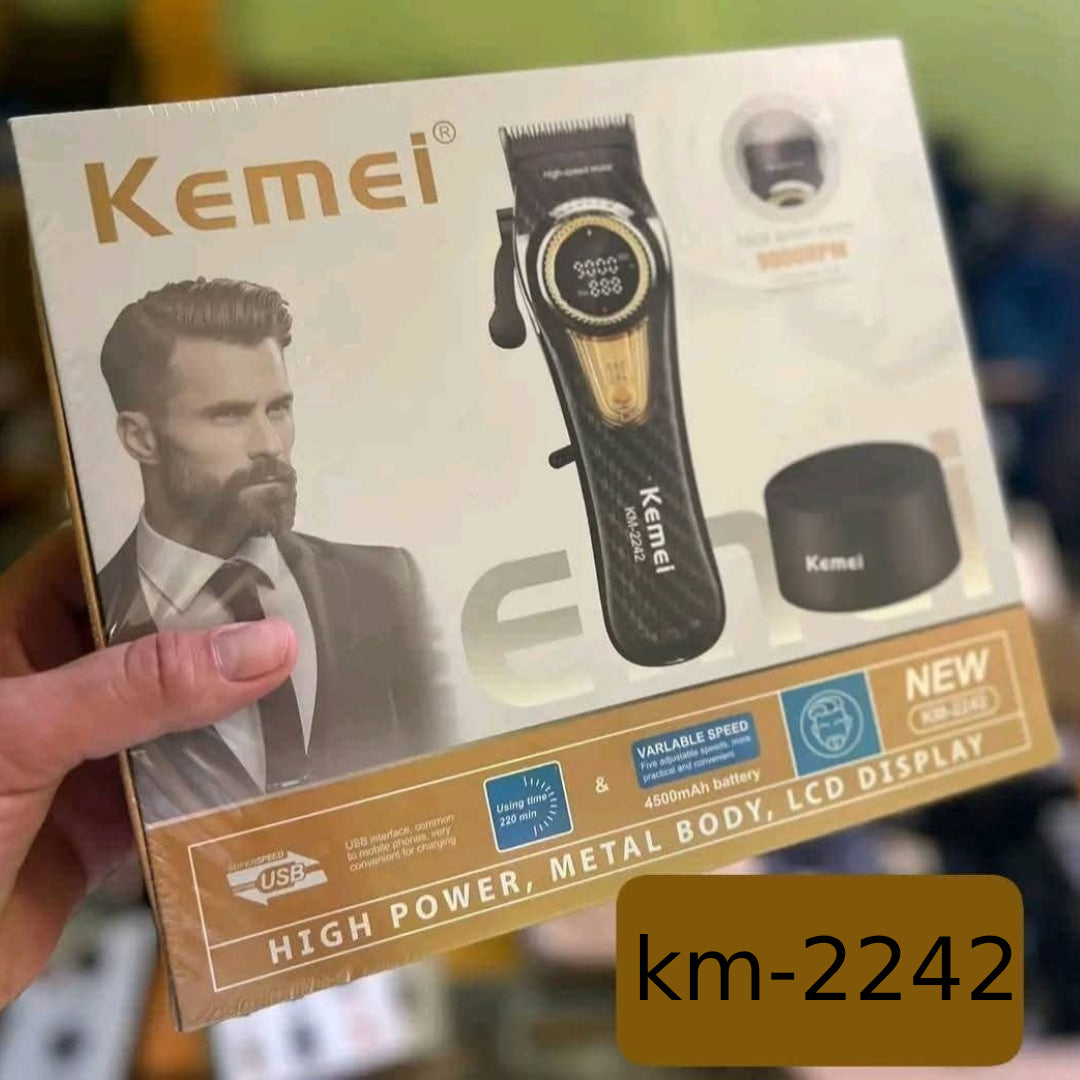 KEMEI Tondeuses à cheveux km-2242 rechargeables sans fil tondeuse à cheveux – Image 6