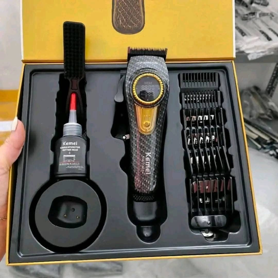 KEMEI Tondeuses à cheveux km-2242 rechargeables sans fil tondeuse à cheveux – Image 7