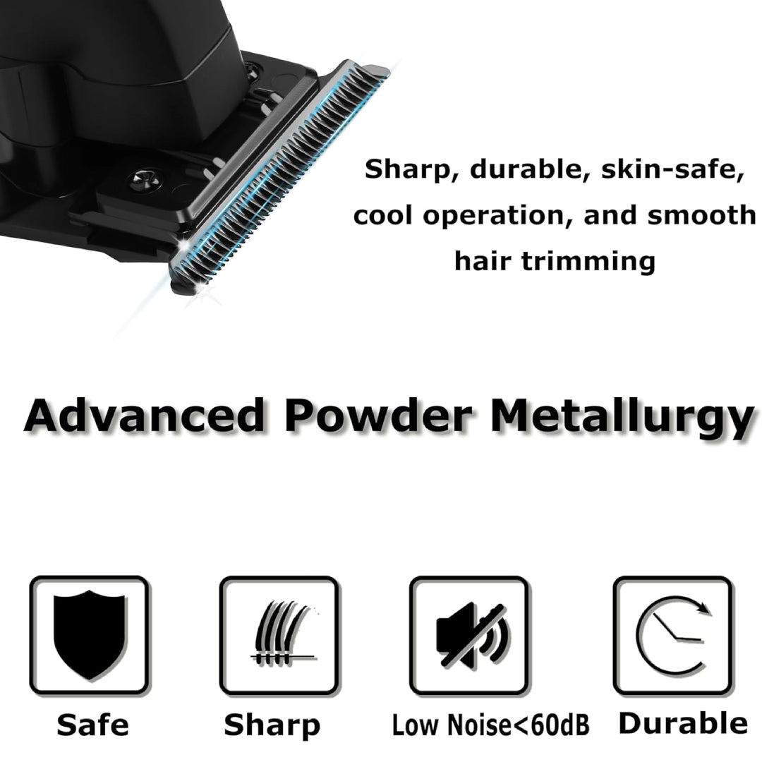 Kemei KM-2299 Tondeuse professionnelle 5W Tondeuse précise et durable – Image 5