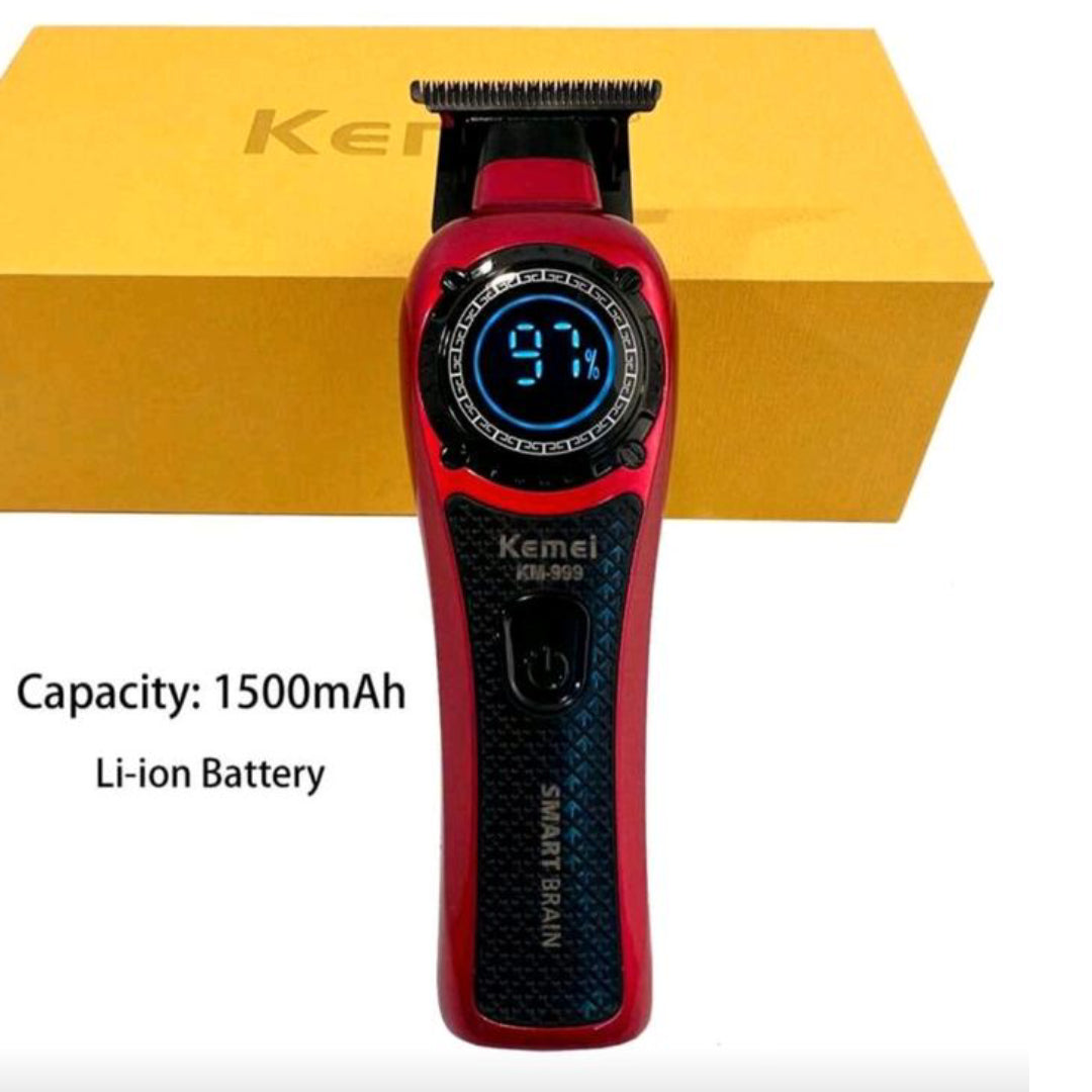 Kemei KM-999 Tondeuse Pro LED USB 7000RPM 1500mAh – Image 6