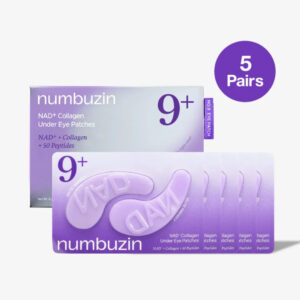 Numbuzin 9+ NAD+ Collagen Under Eye Patches – 5 Paires