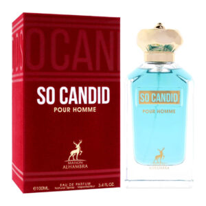 SO CANDID Pour Homme Eau de Parfum De Maison Alhambra - 100ml
