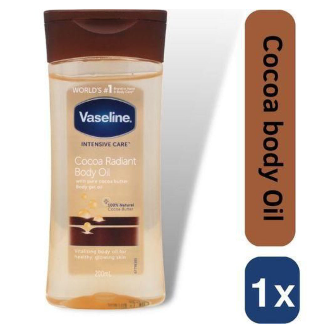 Vaseline - Cocoa Radiant Body Oil - 200ml – Image 2