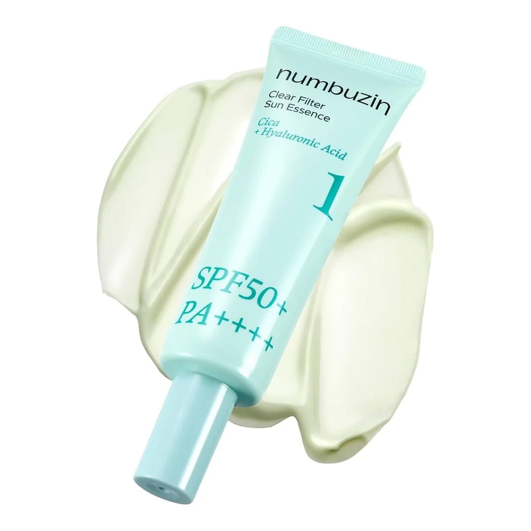 numbuzin Crème solaire hydratante – Clear Filter Sun Essence SPF 50+ PA++++ – 50 ml – Image 3