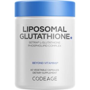 CODEAGE Glutathion liposomal, 60 capsules végétales (250 mg pièce)