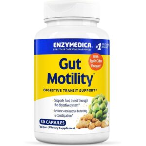 enzymedica Gut Motility™, Soutien du transport digestif, 30 capsules
